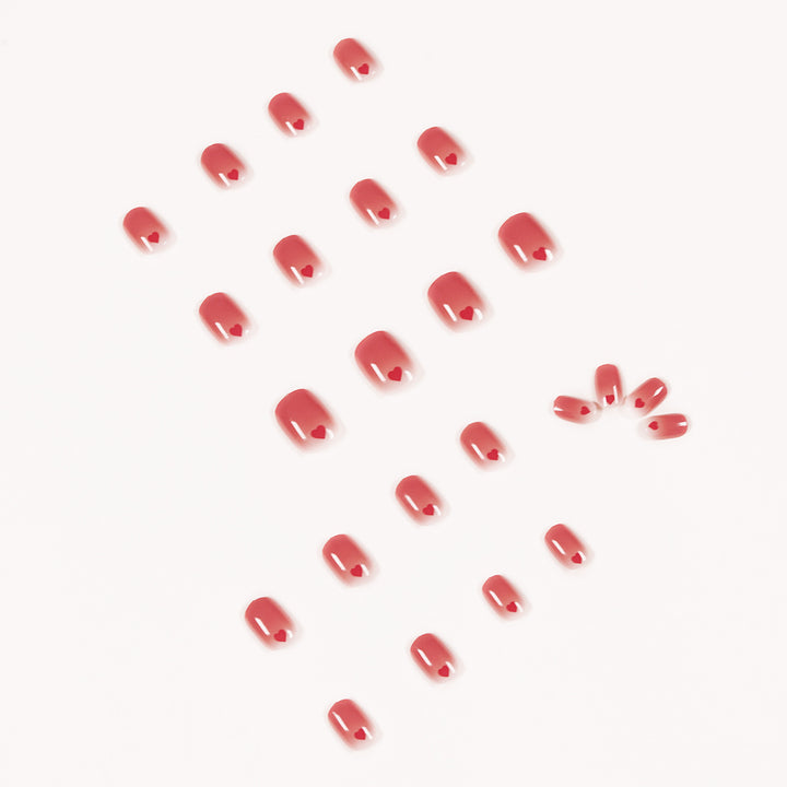 Artful nail designs with romantic heart motifs Bowlift