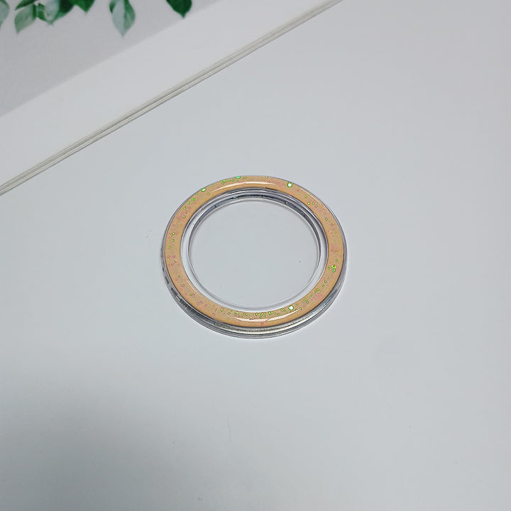 Decorative Transparent Compact Mirror Bowlift