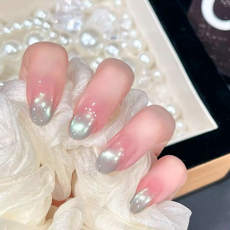 Whimsical Bunny-Themed Press-On Nail Art Set Bowlift