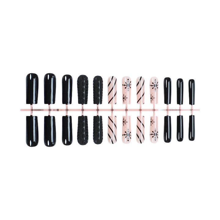 Elegant Artificial Nail Design Set Bowlift