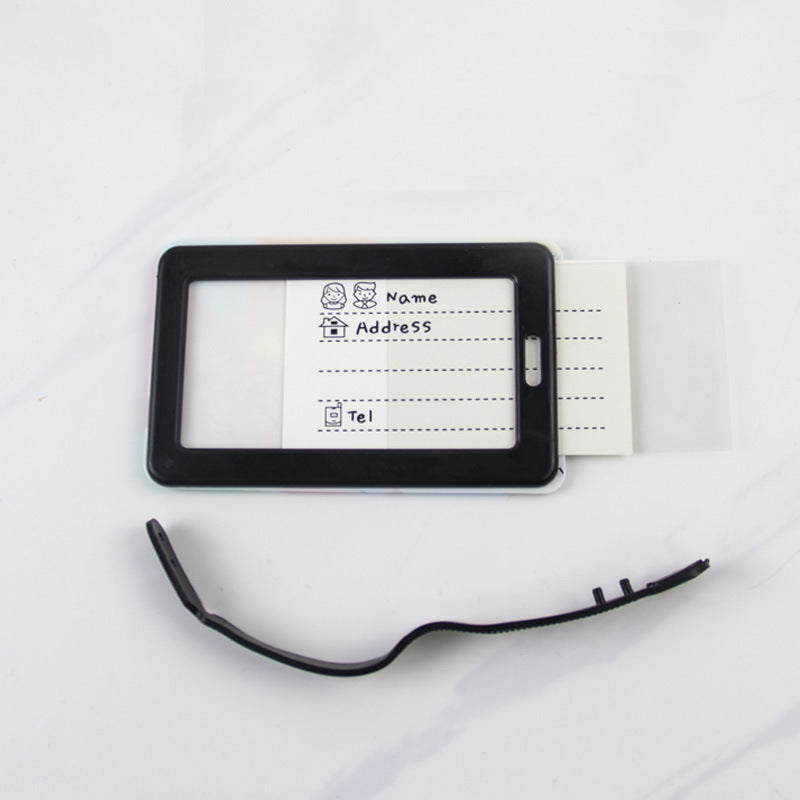 Geometric Travel Luggage Tag Bowlift