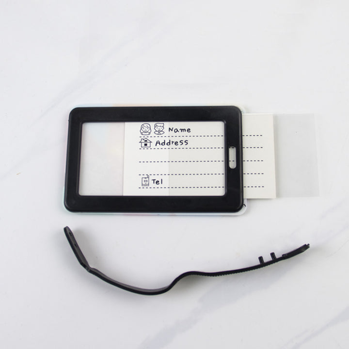 Geometric Travel Luggage Tag Bowlift