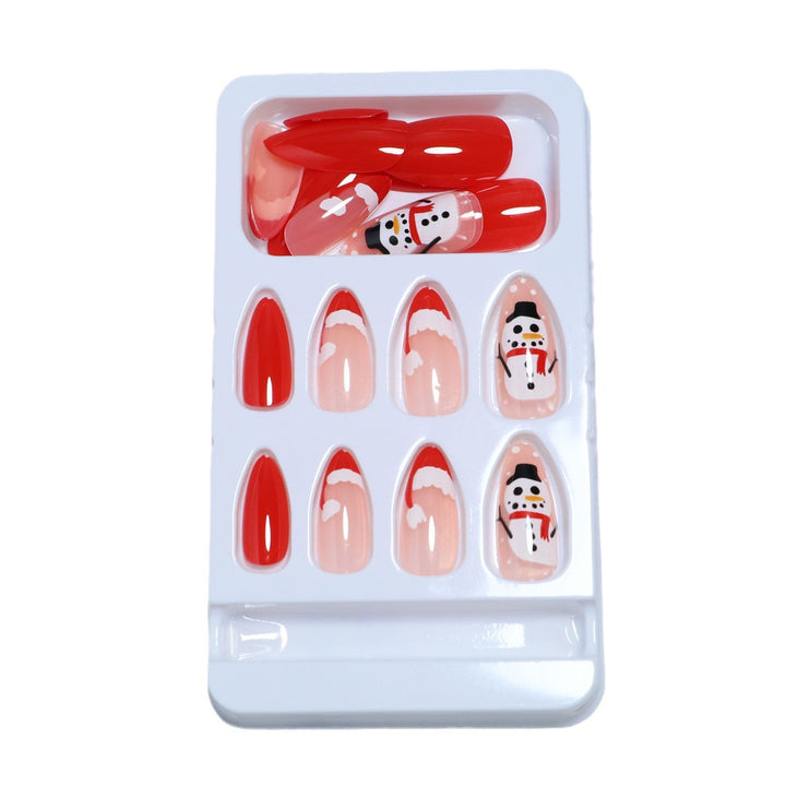 Artistic Glitter Press-On Nail Set Bowlift