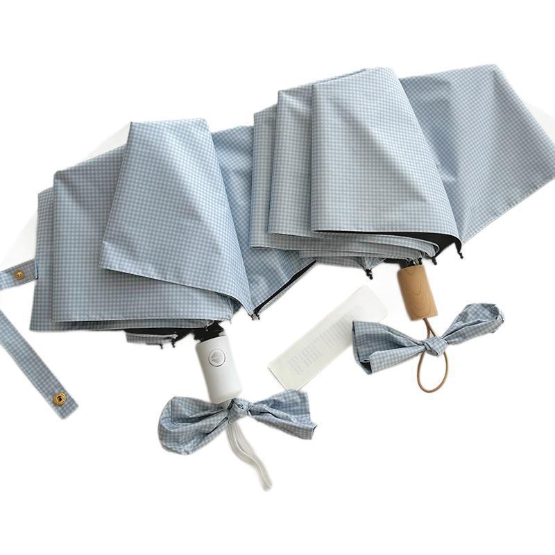 Women Foldable Umbrella with Practical Storage System Bowlift