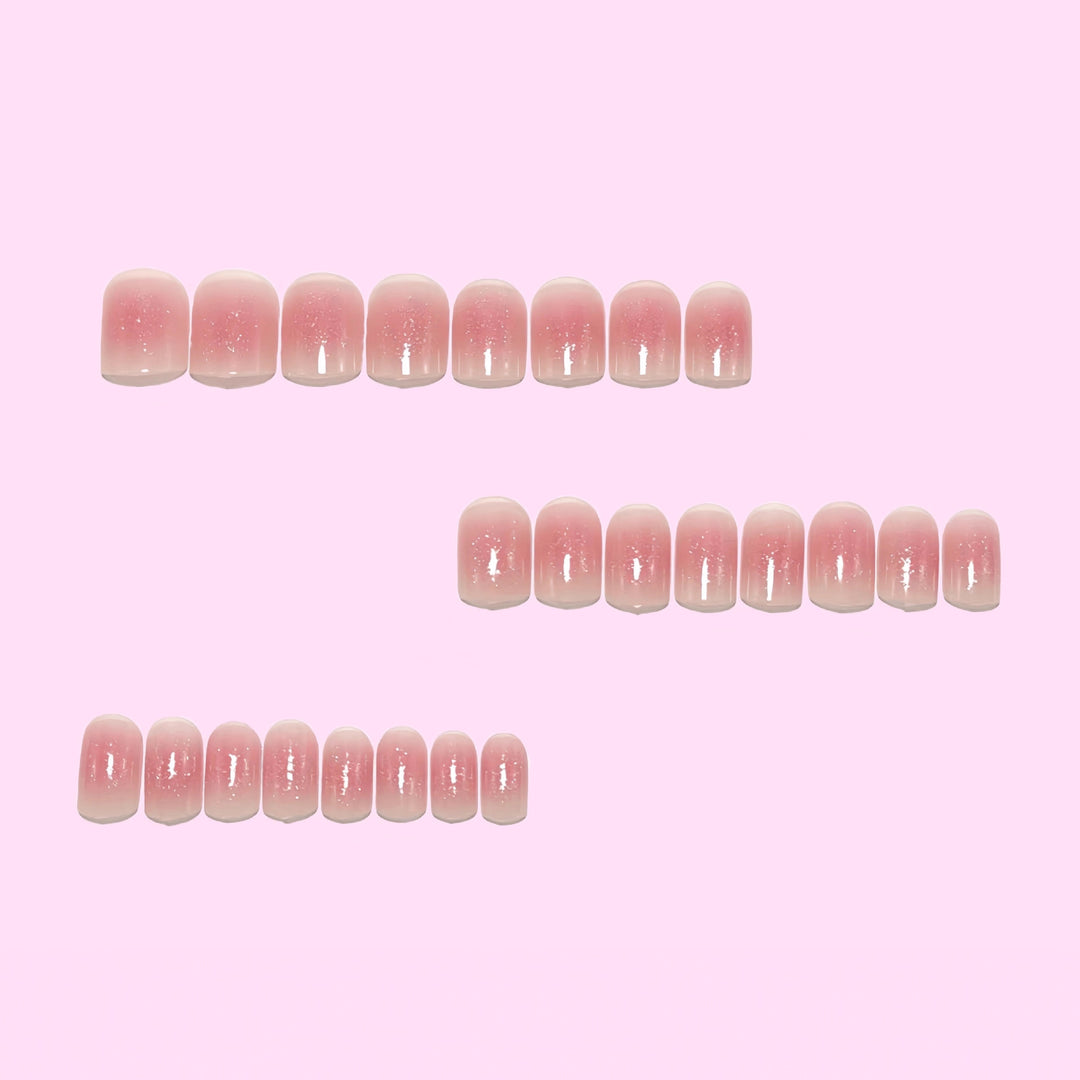Natural Shine Artificial Nails Bowlift