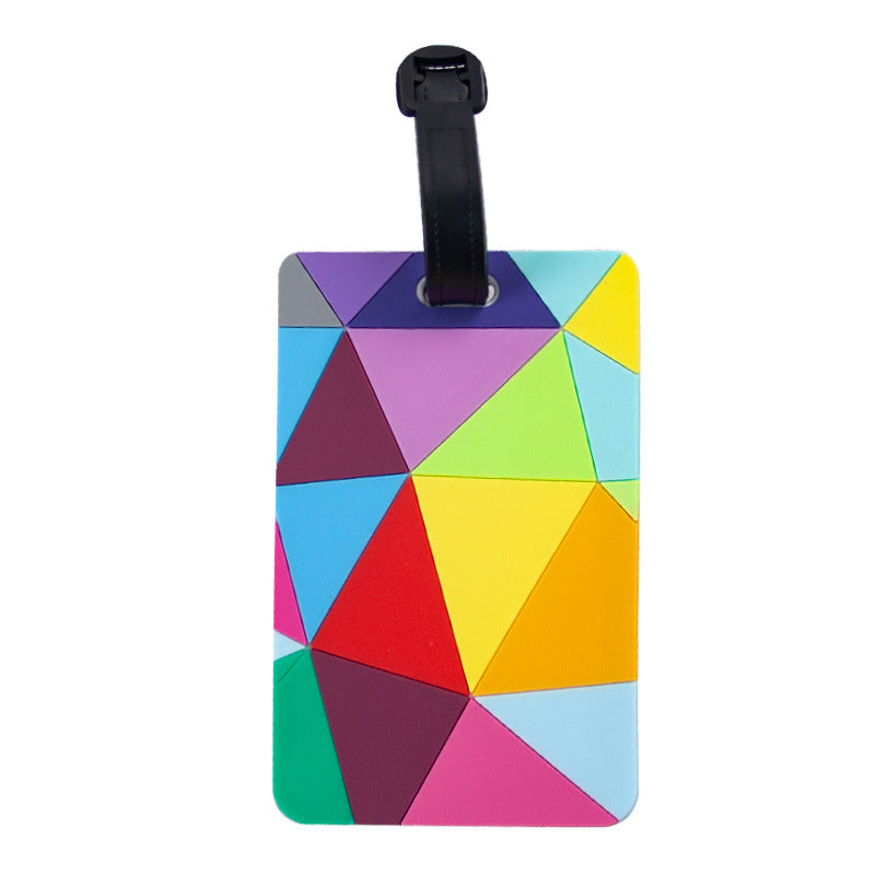 Geometric Travel Luggage Tag Bowlift