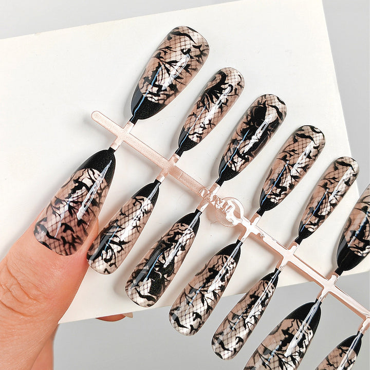 Decorative Press-On Nail Tips Bowlift