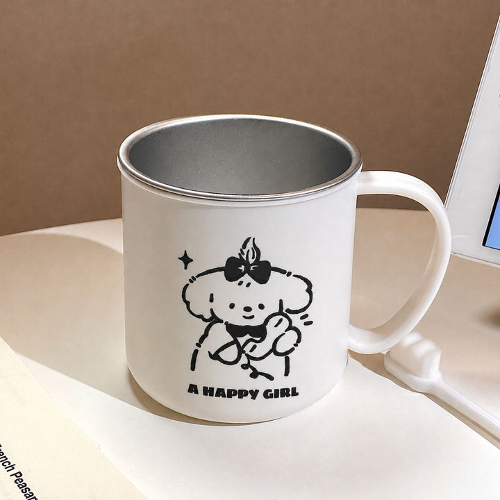Ceramic mug with Charming Cartoon Design Bowlift