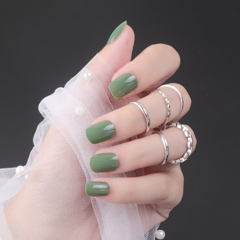 Glossy Press-On Nail Set Bowlift 1789086048