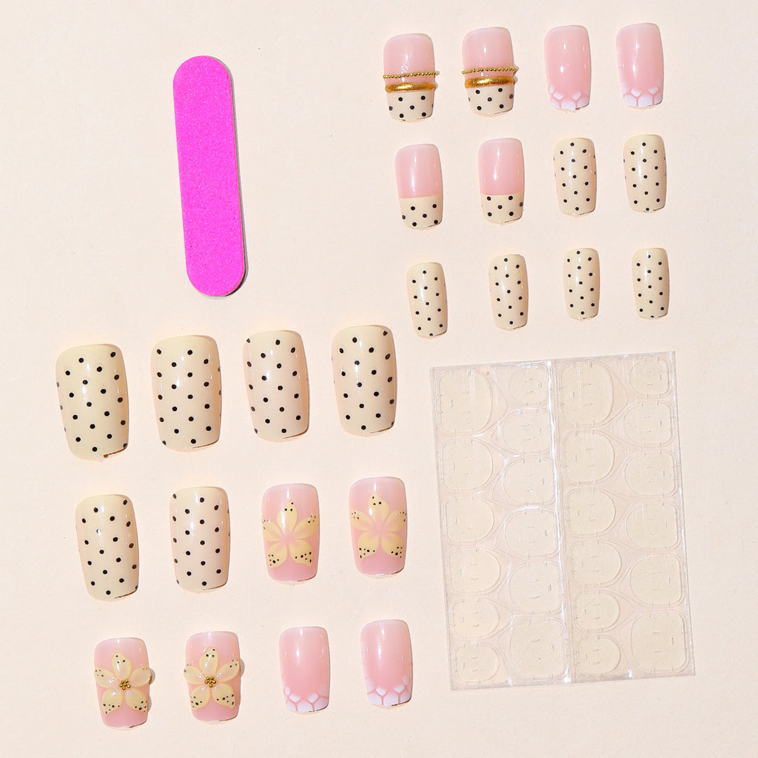 Creative Floral Nail Art Bowlift