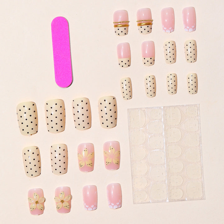 Creative Floral Nail Art Bowlift