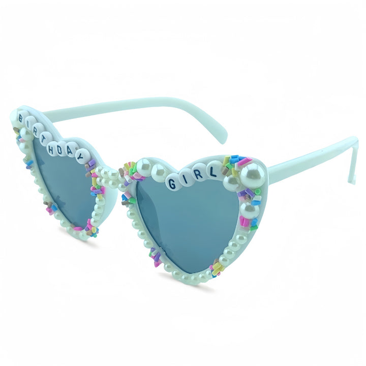 Decorative Heart-Shaped Sunglasses Bowlift