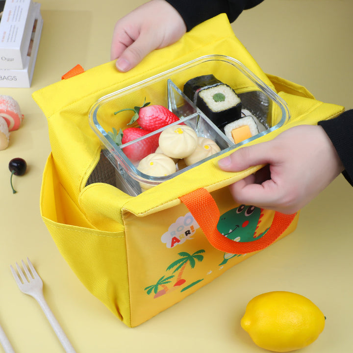 Cute Fox Design Insulated Lunch Tote