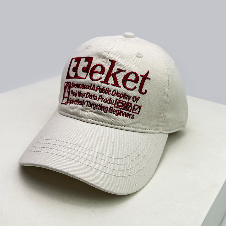 Men's Adjustable Statement Baseball Cap Bowlift