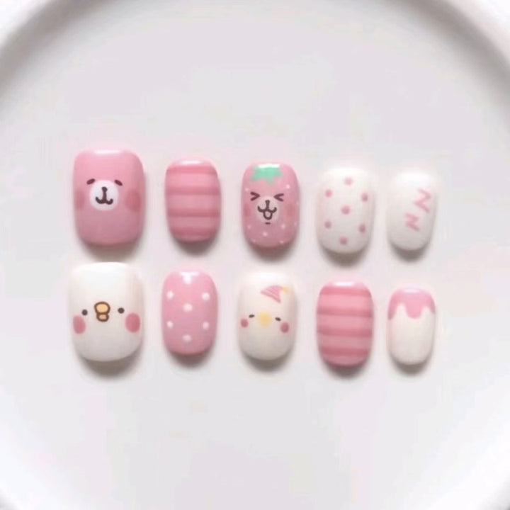Artistic Character Nail Art Set Bowlift
