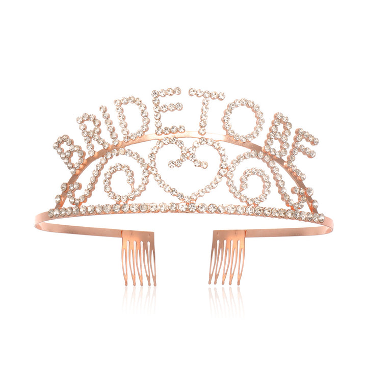 Ladies Glittering Bride Tiara Bowlift