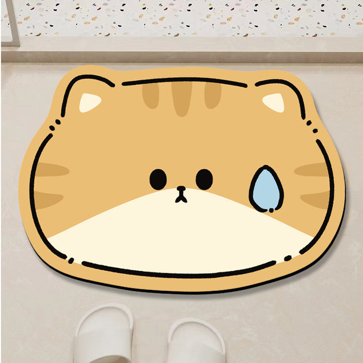 Cartoon Sheep Bath Mat Bowlift