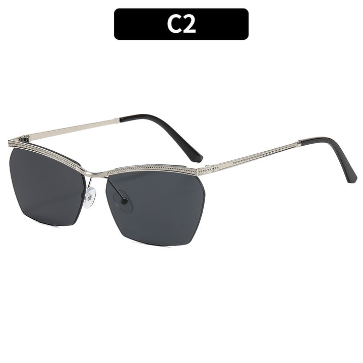 Women's Fashion Sunglasses with Delicate Frame and Gentle Gradient Bowlift