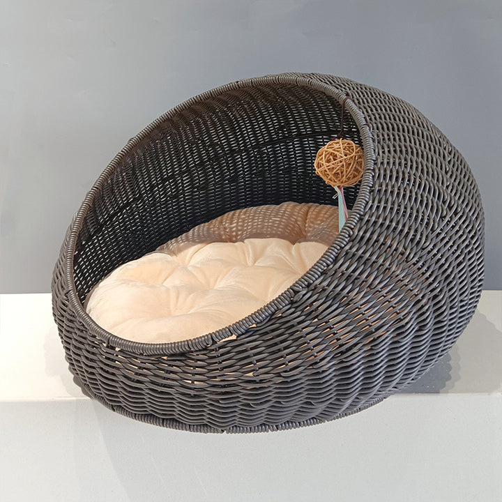 Cozy floor cushion in round design Bowlift
