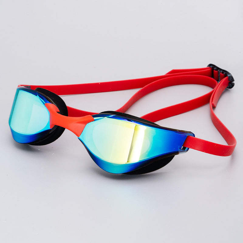 High-performance swimming goggles with UV protection and extended visibility Bowlift