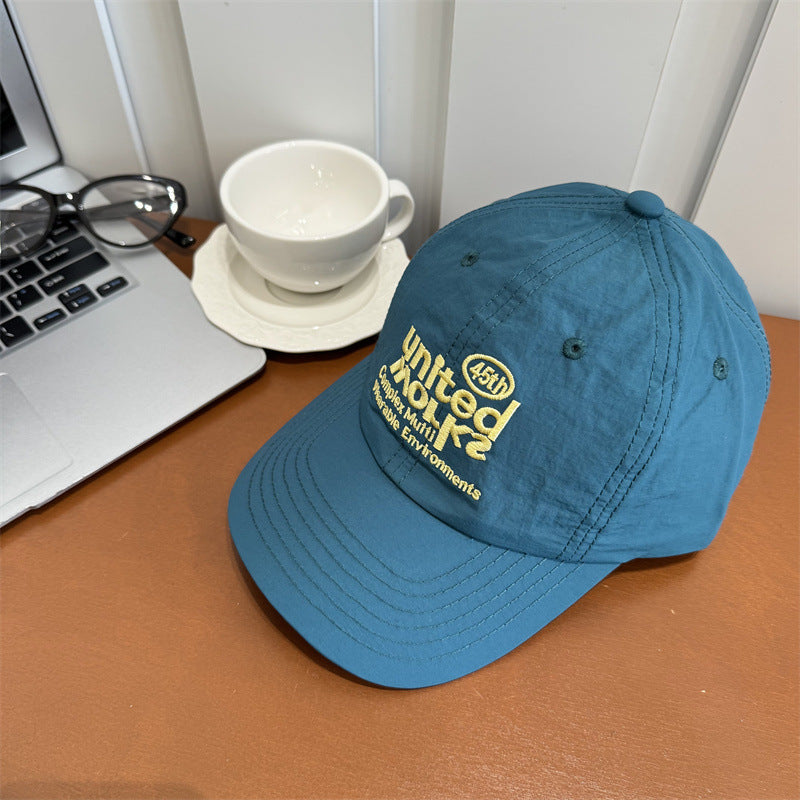 Unisex Lightweight Embroidered Baseball Cap Bowlift