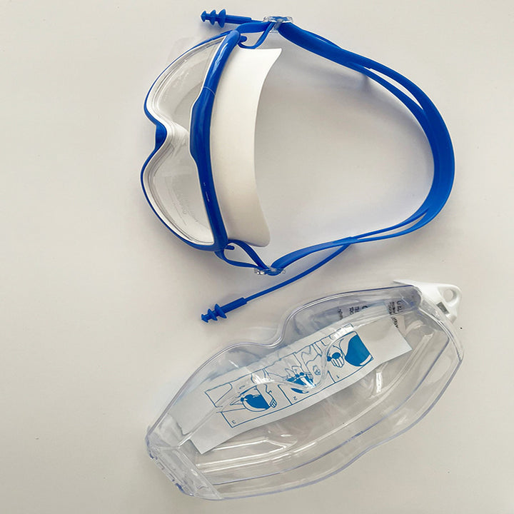 Professional swimming mask with anti-fog technology Bowlift