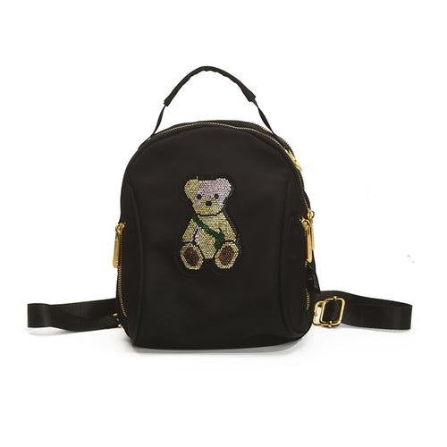 Embellished Mini Backpack Bowlift