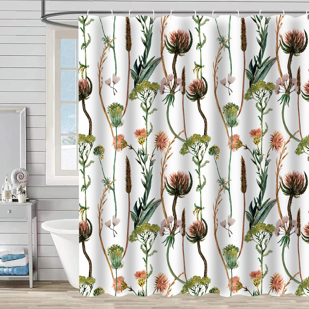 Botanical Garden Shower Curtain Bowlift