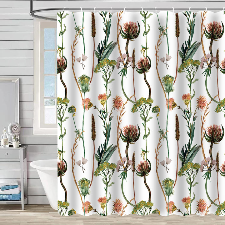 Botanical Garden Shower Curtain Bowlift