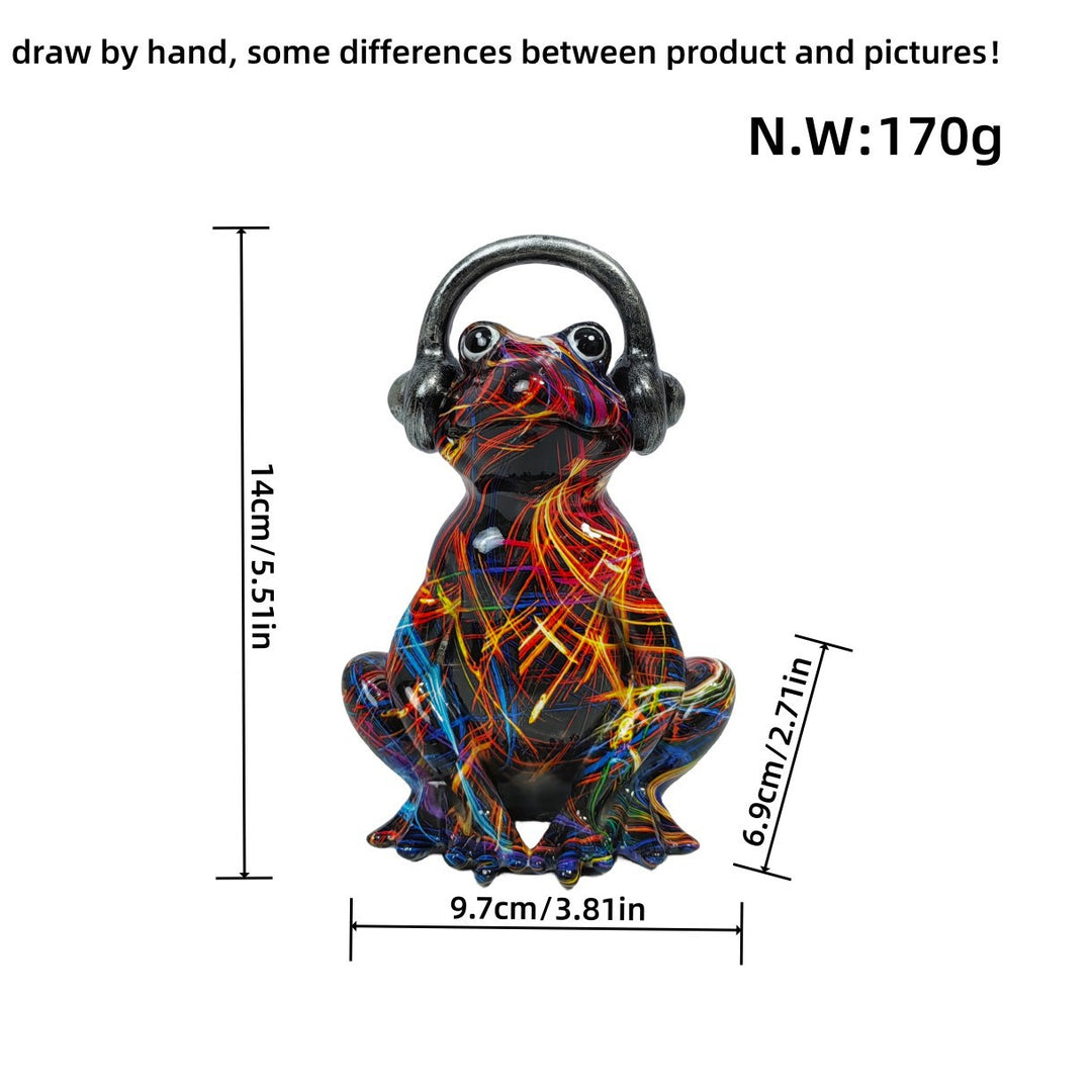 Musical Frog Sculpture Bowlift