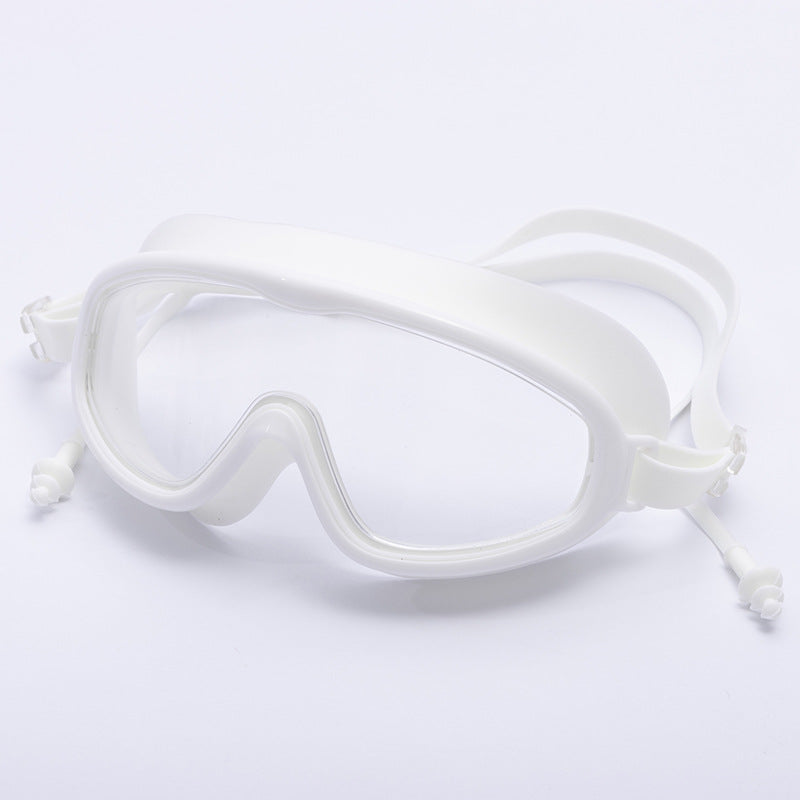 High-performance swimming mask with extensive field of vision Bowlift