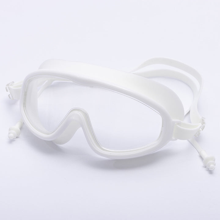 High-performance swimming mask with extensive field of vision Bowlift