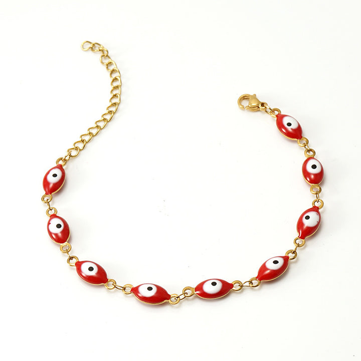 Colorful Evil Eye Bracelet Bowlift