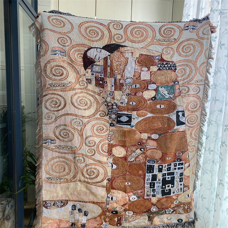 Decorative Artistic Tapestry Throw Blanket