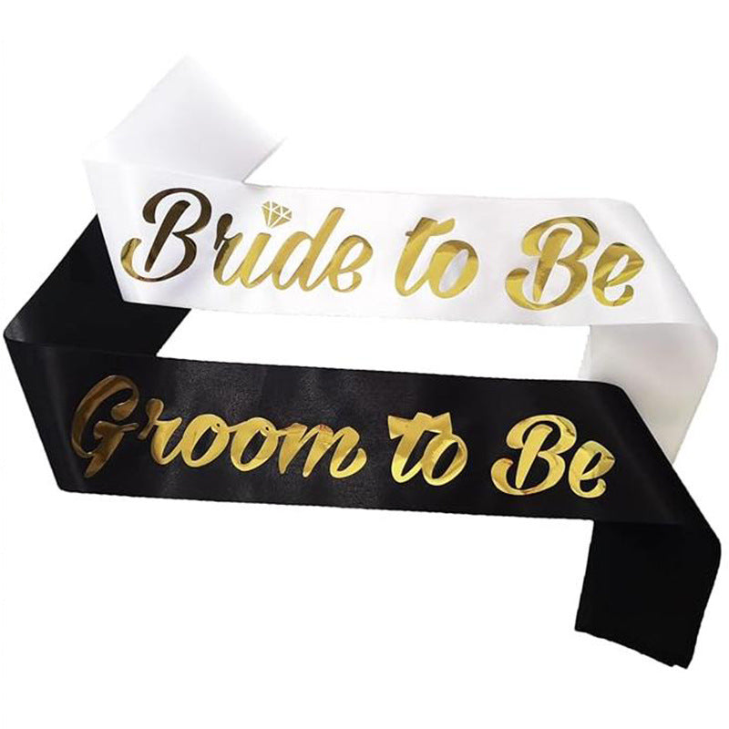 Women's Wedding Sash Set Bowlift