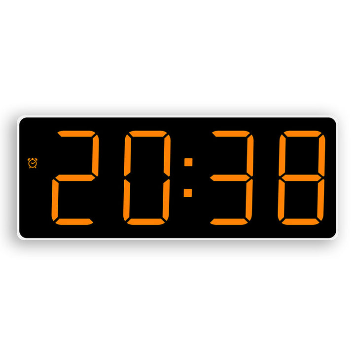 Digital Wall Clock with Large LED Display Bowlift