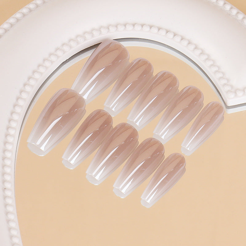 High-Gloss Gel Press-On Nails Bowlift