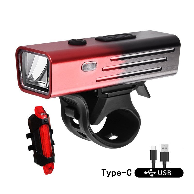 Rechargeable Bicycle Headlight and Safety Taillight Set Bowlift