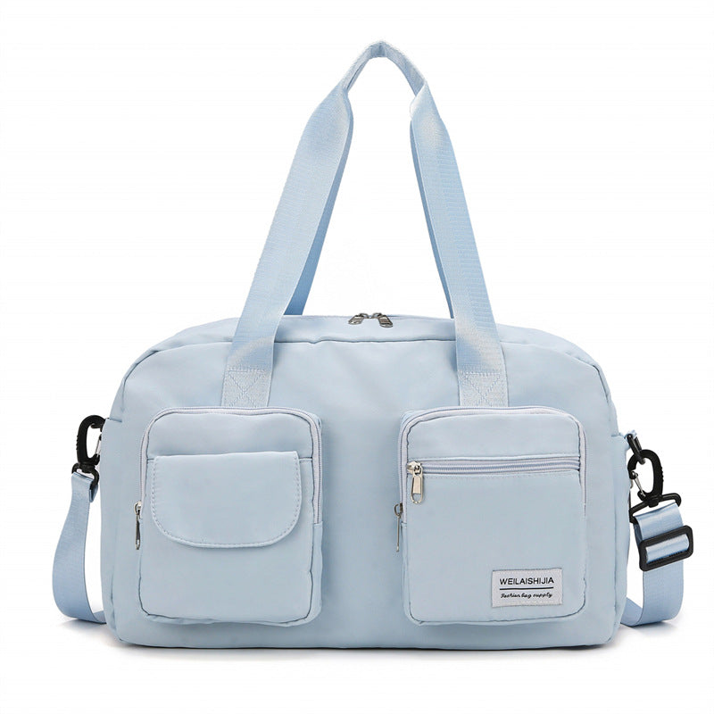 Multifunctional Travel Bag With Multiple Compartments And Adjustable Shoulder Strap Bowlift