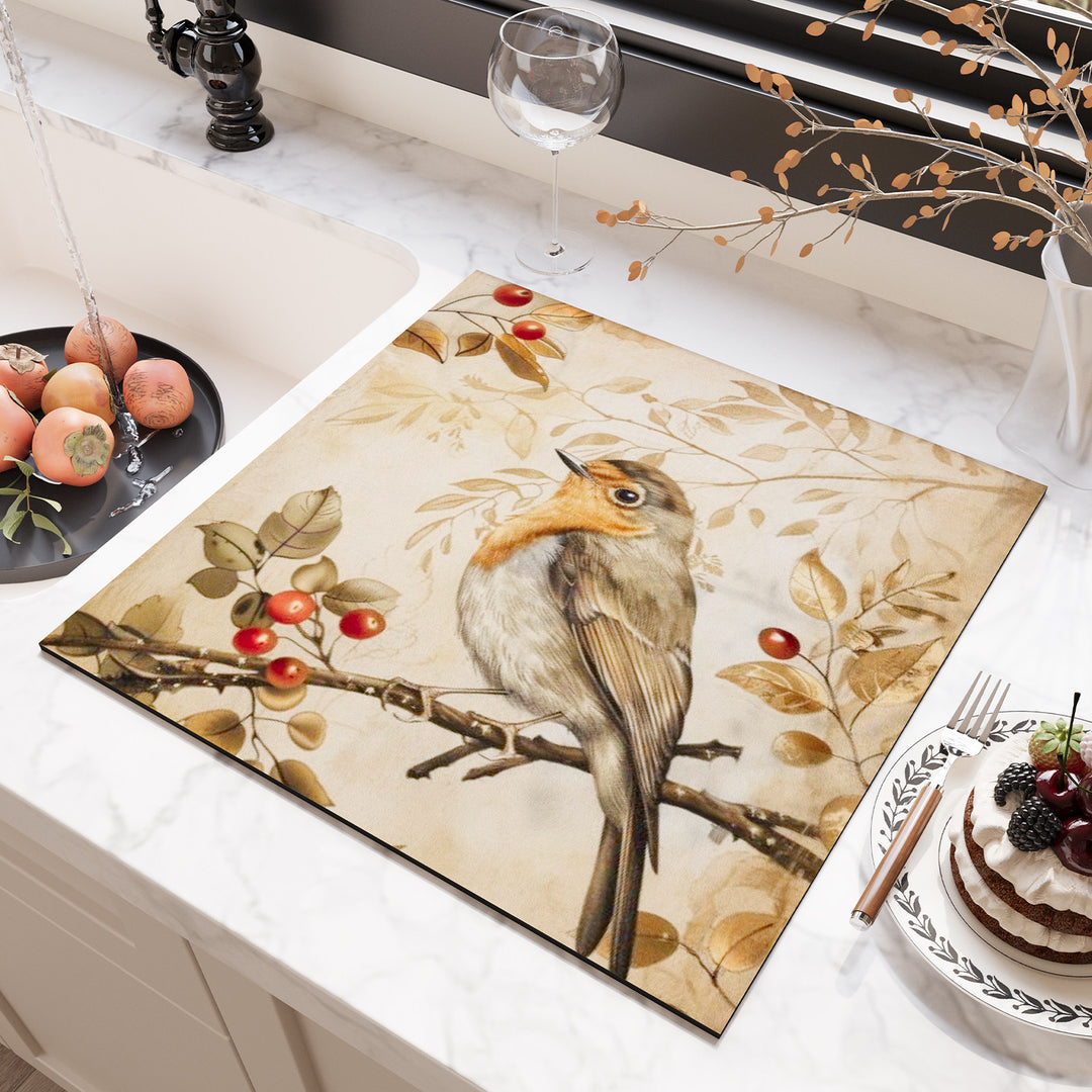 Floral Design Kitchen Surface Protector Bowlift