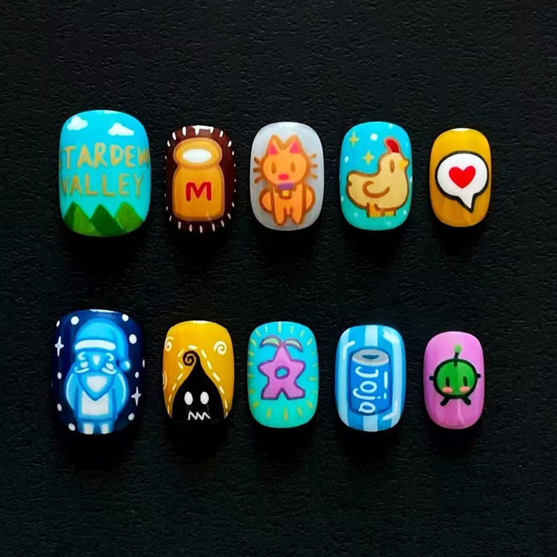Playful Artistic Nail Art Design Set Bowlift