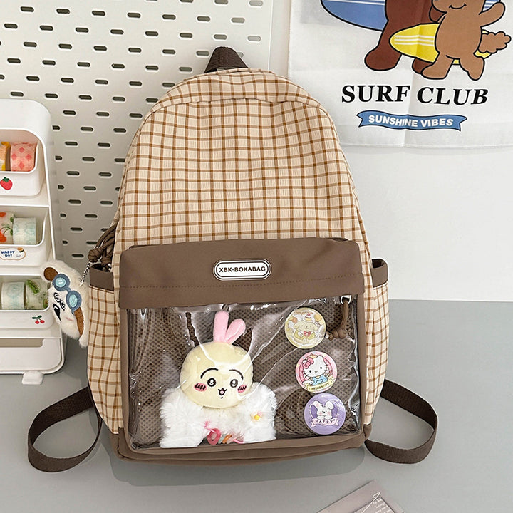 Playful Patterned School Backpack Bowlift