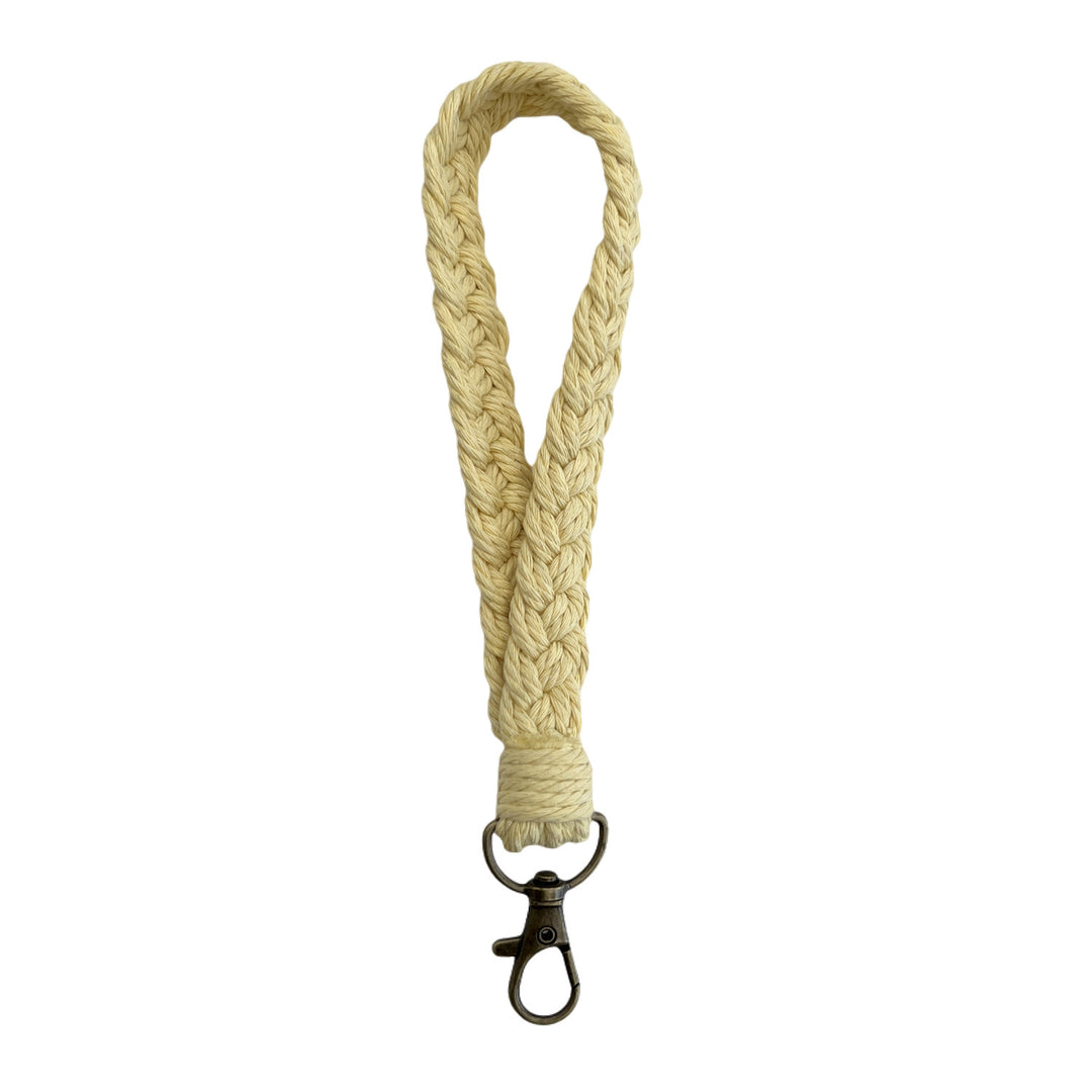 Braided Rope Keychain Holder Bowlift