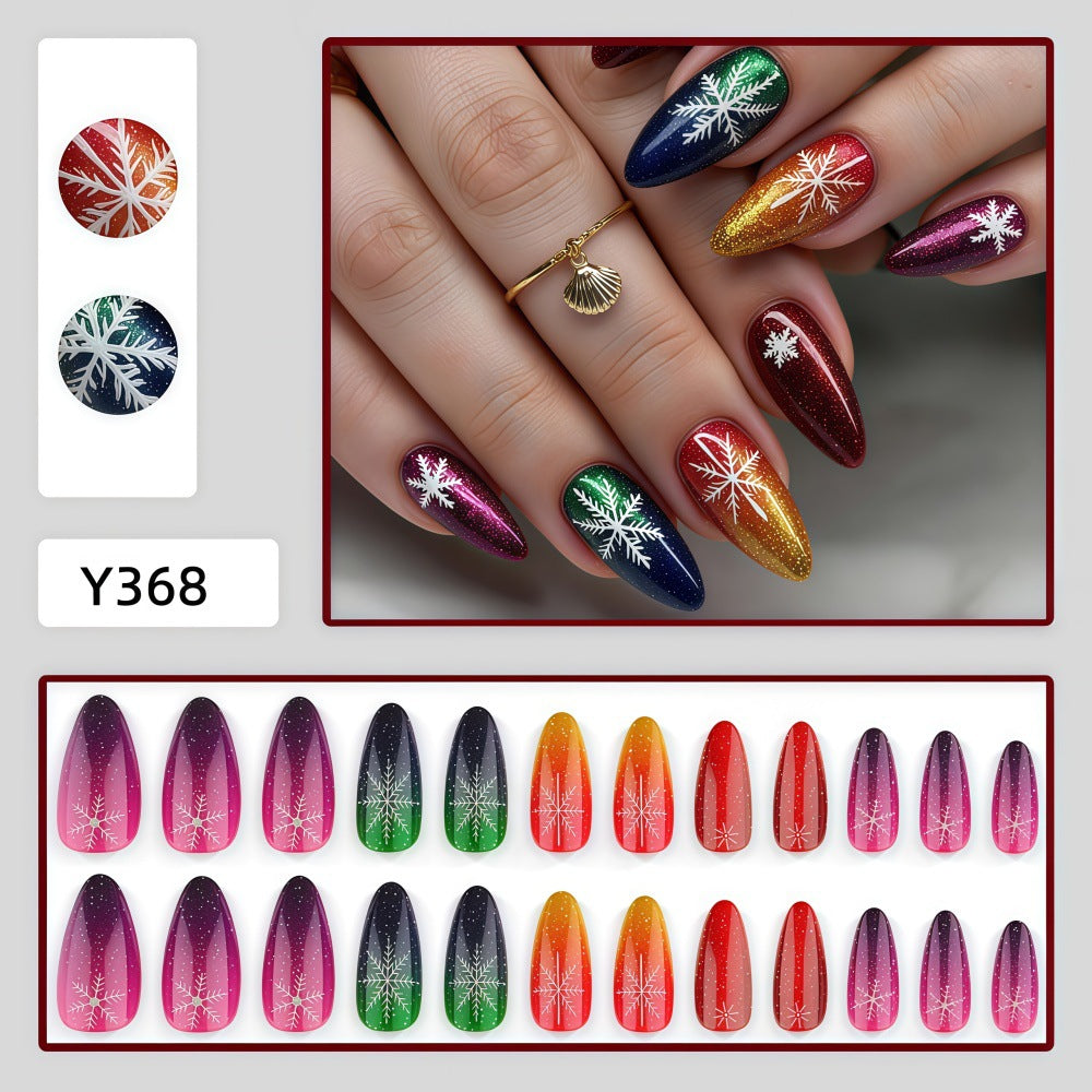 Artificial Nails in Modern Tribal Design Bowlift
