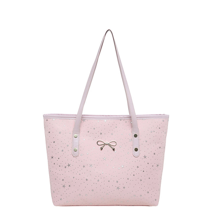 WoStylish Star-Embellished Tote Bag Bowlift