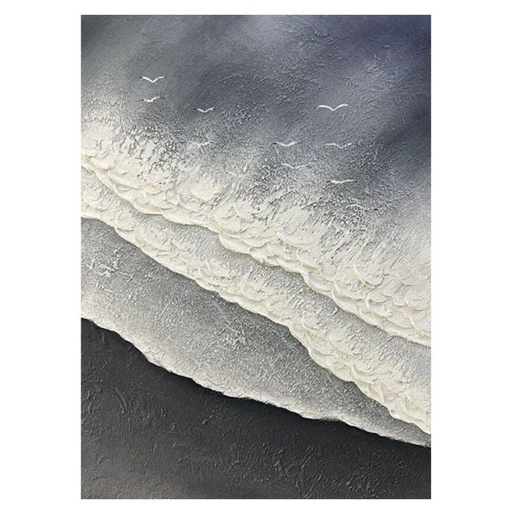 Coastal-Inspired Textured Wall Art