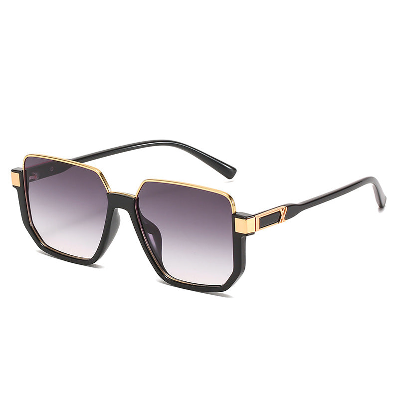 Women modern square sunglasses with stylish frame Bowlift