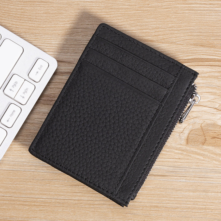 Premium Textured Leather Cardholder