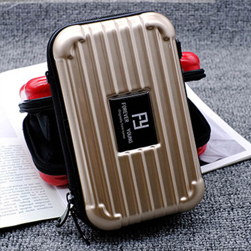 Unisex Stylish Hard Shell Travel Accessory Case Bowlift