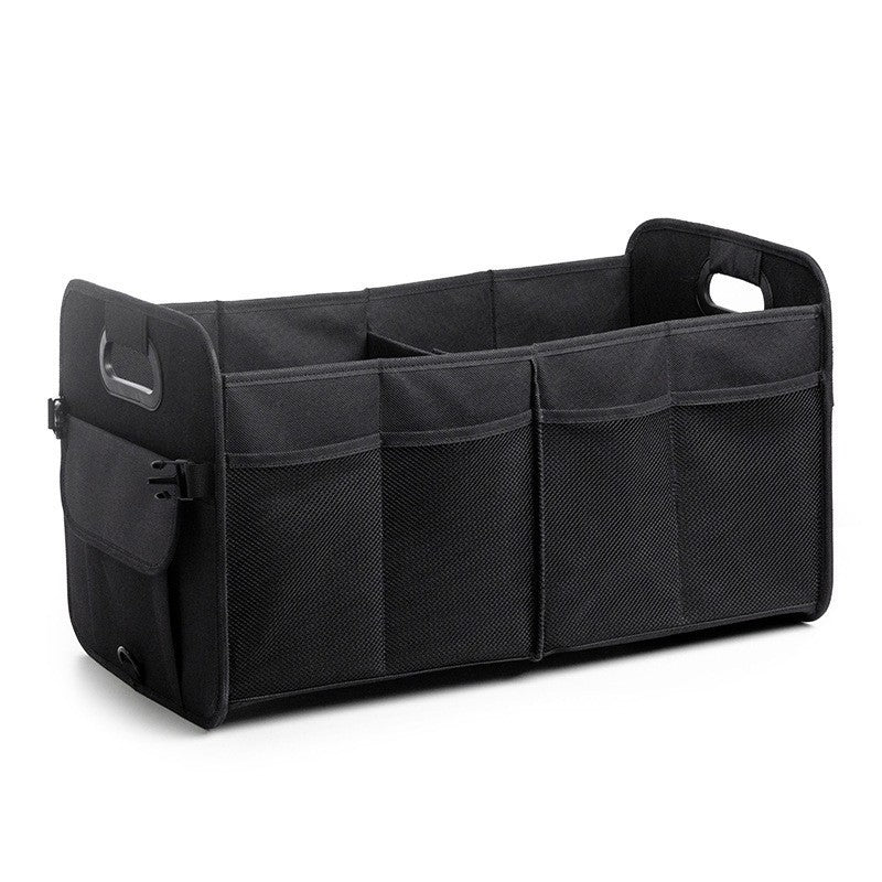 Organizer storage basket with side compartments Bowlift
